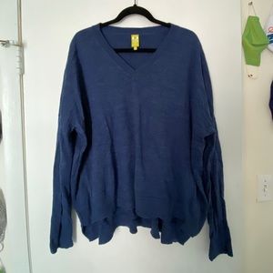 Navy Qmack Sweater